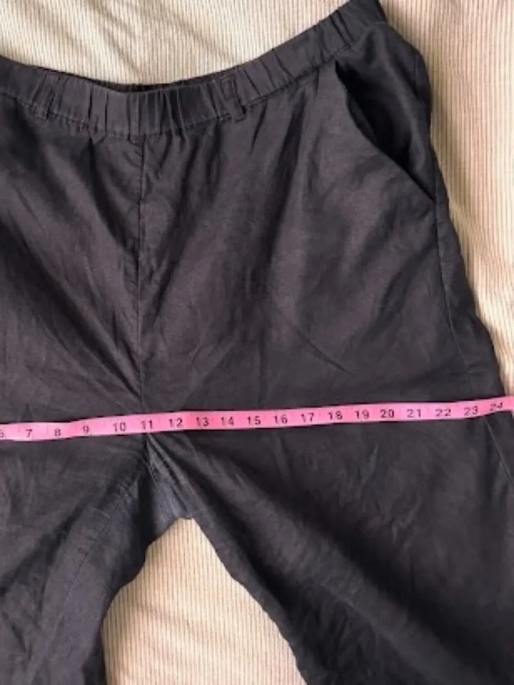 Quince 100% European Linen Pants Black
